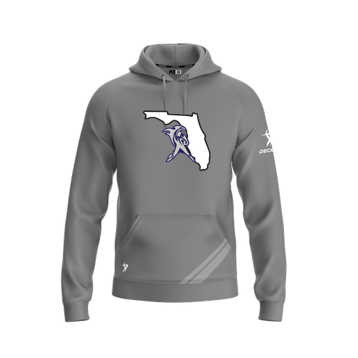 [FOLHSMGY-YXS-LOGO1] Decker Summit Hoodie (Youth XS, Gray, Logo 1)