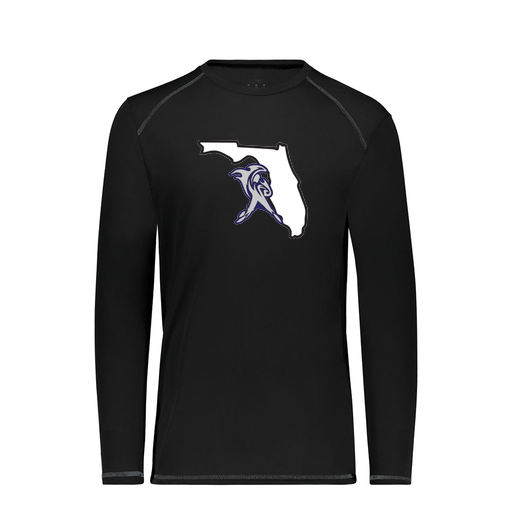 [6846.080.S-LOGO1] Youth SoftTouch Long Sleeve (Youth S, Black, Logo 1)