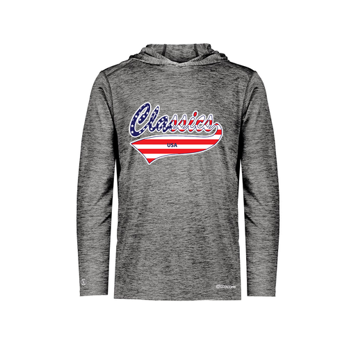 [FOLHCGBK-YS-LOGO2] Decker Youth Charge Hoodie (Youth S, Black, Logo 2)