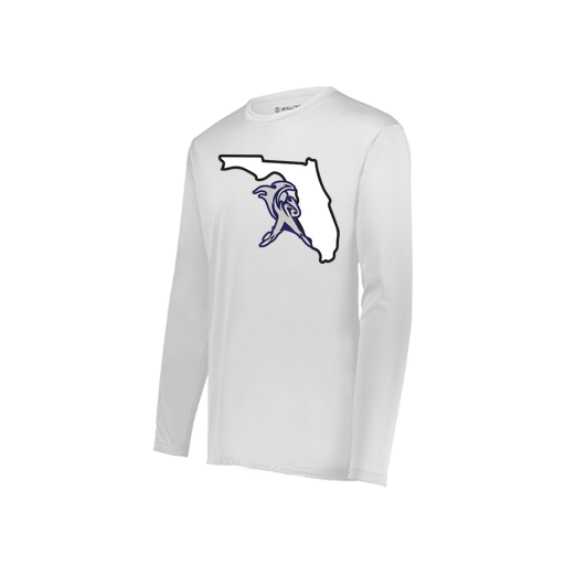 [222822.005.XS-LOGO1] Men's LS Smooth Sport Shirt (Adult XS, White, Logo 1)