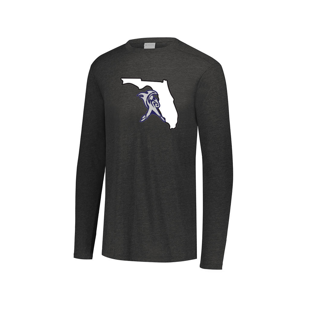 Decker Men's Tri-Blend T-Shirt - Long Sleeve