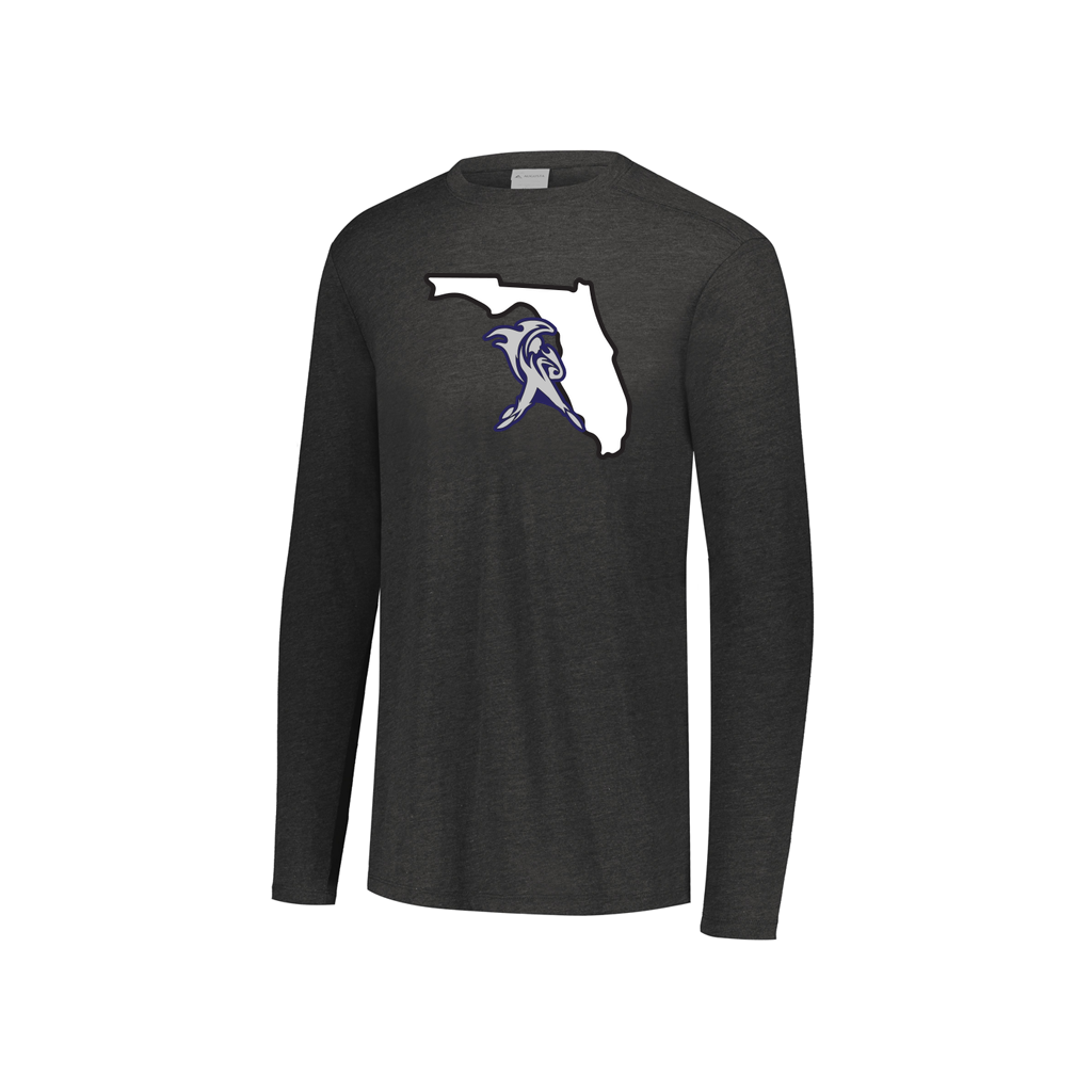 Decker Youth Tri-Blend T-Shirt - Long Sleeve
